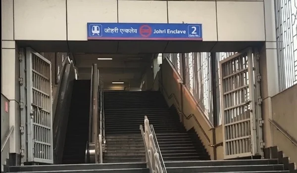 Johri Enclave Metro Station, Delhi NCR